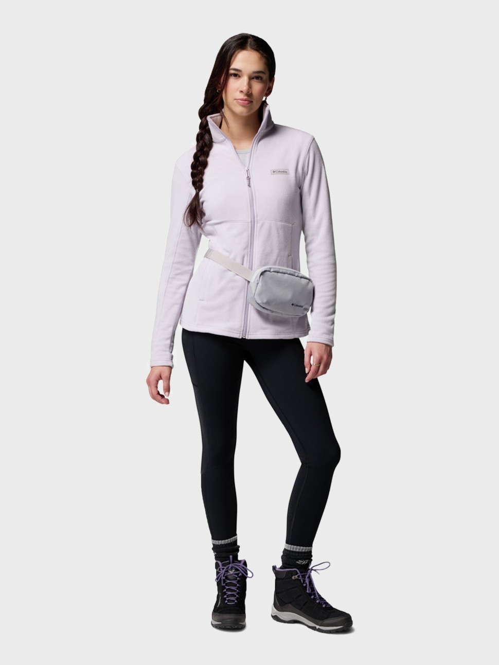 Толстовка жіноча Columbia Basin Trail™ III Full Zip бузкова 1938041-551 — фото 7