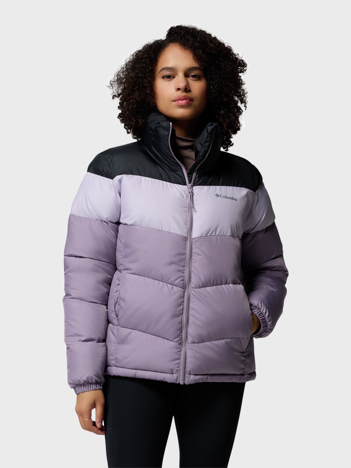 Куртка жіноча Columbia Puffect™ II Colorblock Jacket фіолетова 2088481-554 изображение 2