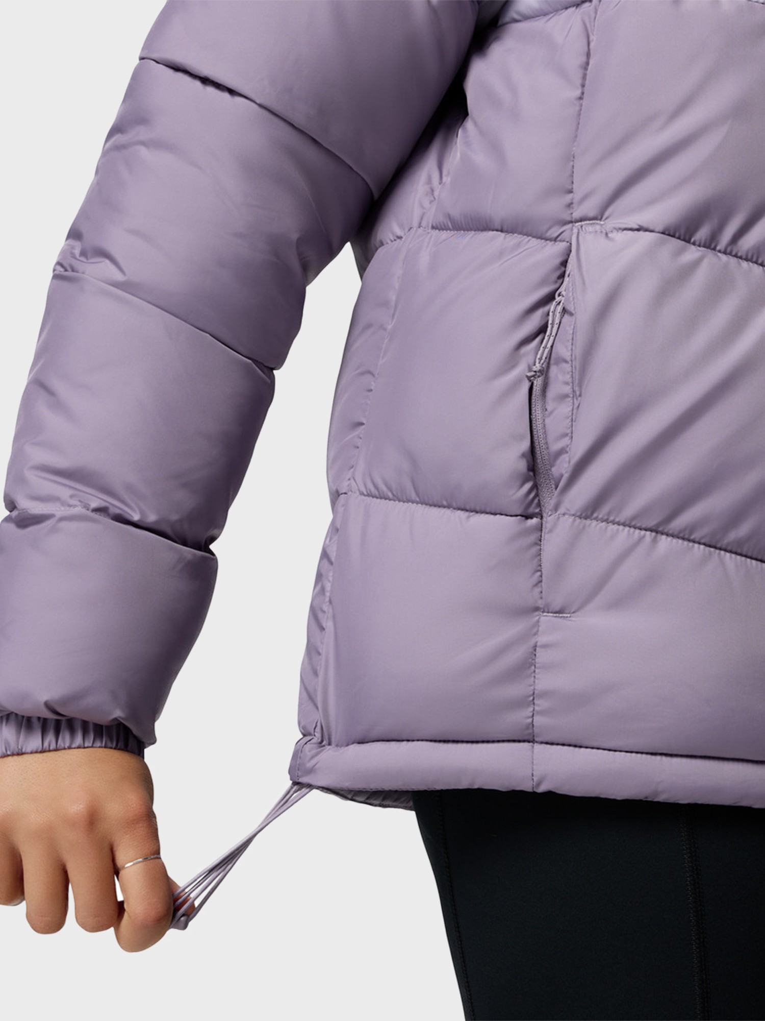 Куртка женская Columbia Puffect™ II Colorblock Jacket фиолетовая 2088481-554 изображение 7