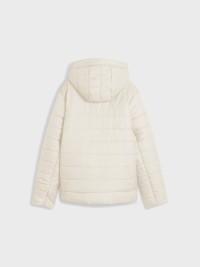 Куртка жіноча Puma ESS Hooded Padded Jacket молочна 68523187 изображение 6
