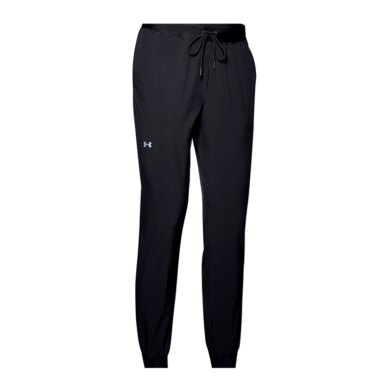 Штани жіночі Under Armour Ua Armour Sport Woven Pant чорні 1348447-001 изображение 1