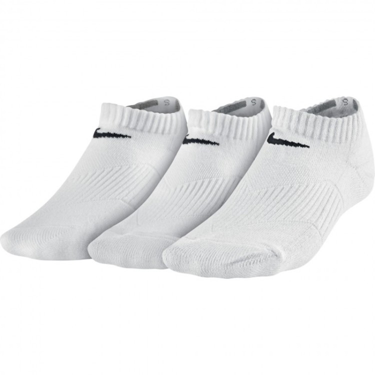 Носки Nike Yth Ctn Cush No Show белые SX4721-101 изображение 1