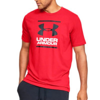 Футболка мужская Under Armour Ua Gl Foundation Ss T красная 1326849-602 изображение 1