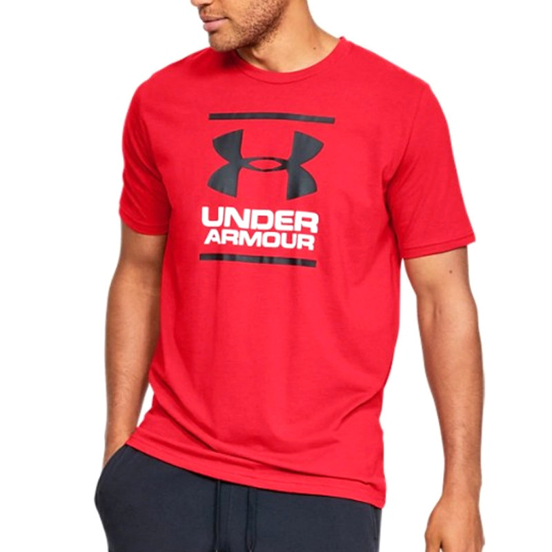 Футболка мужская Under Armour Ua Gl Foundation Ss T красная 1326849-602 изображение 1