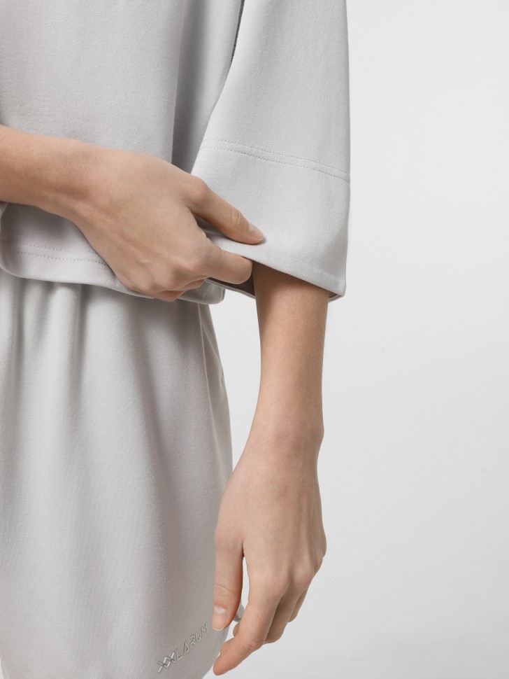 Футболка с длинным рукавом Larum Bariloche серая 942508-011 изображение 5