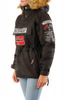 Куртка жіноча Geographical Norway чорна WR620F-010 изображение 3
