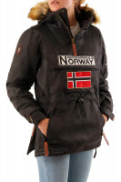 Куртка жіноча Geographical Norway чорна WR620F-010 изображение 5