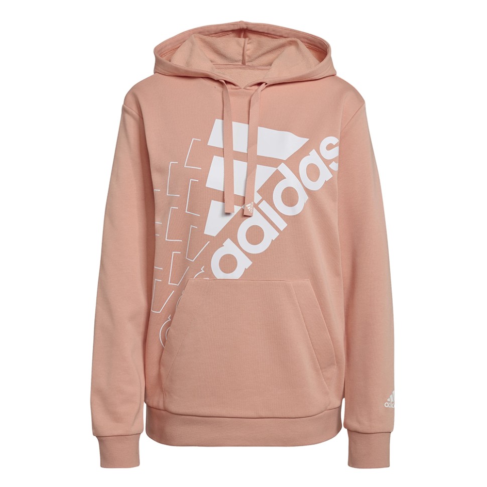 Толстовка жіноча Adidas W Q3 Bluv Hd рожева GS1373 — фото 1
