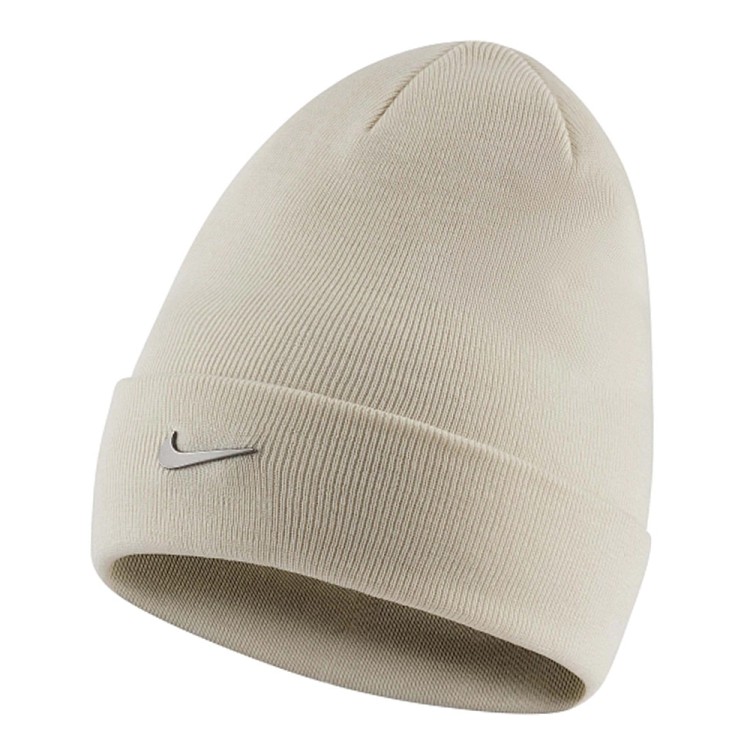 Шапка Nike U Nsw Beanie Cuffed Swoosh бежевая CW6324-072 изображение 1