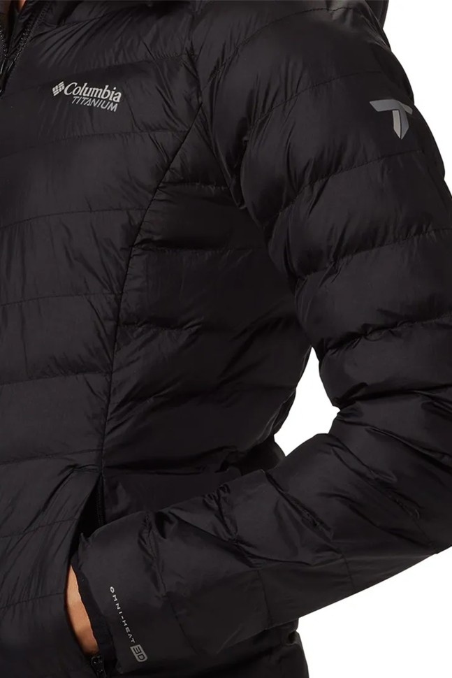 Куртка женская Columbia SNOW COUNTRY™ HOODED JACKET черная 1823071-010  изображение 2