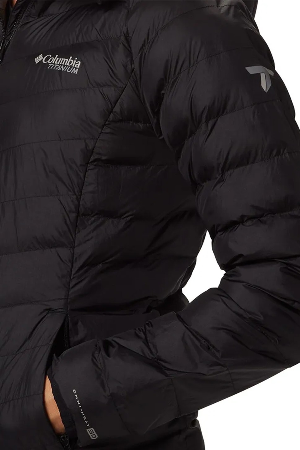 Куртка жіноча Columbia  SNOW COUNTRY™ HOODED JACKET чорна 1823071-010 — фото 2