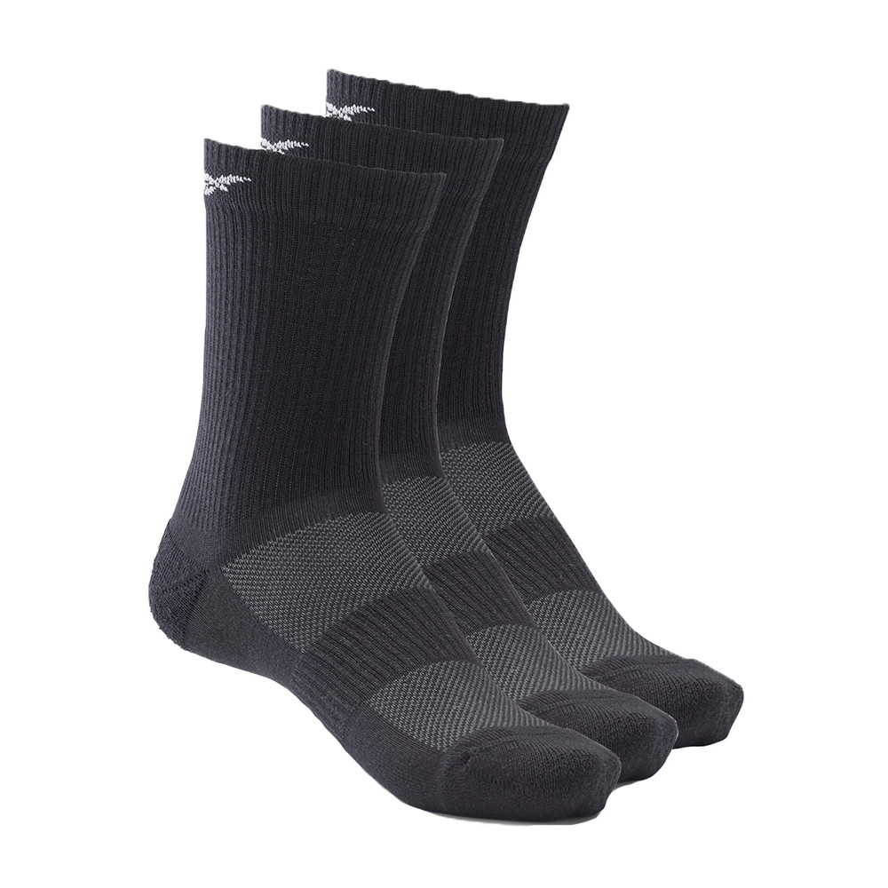 Шкарпетки Reebok Te Mid Crew Sock 3P чорні GH0415 изображение 1