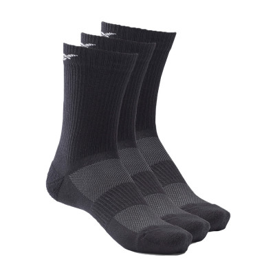 Носки Reebok Te Mid Crew Sock 3P черные GH0415