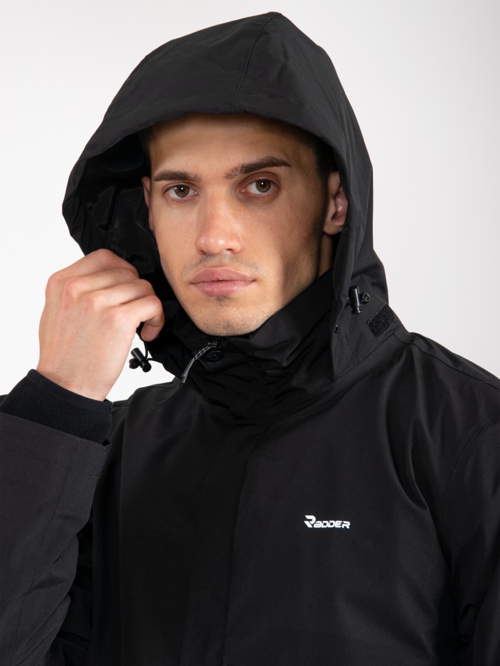 Куртка чоловіча 3 в 1 Radder Armstrong чорна 122132-010 изображение 3