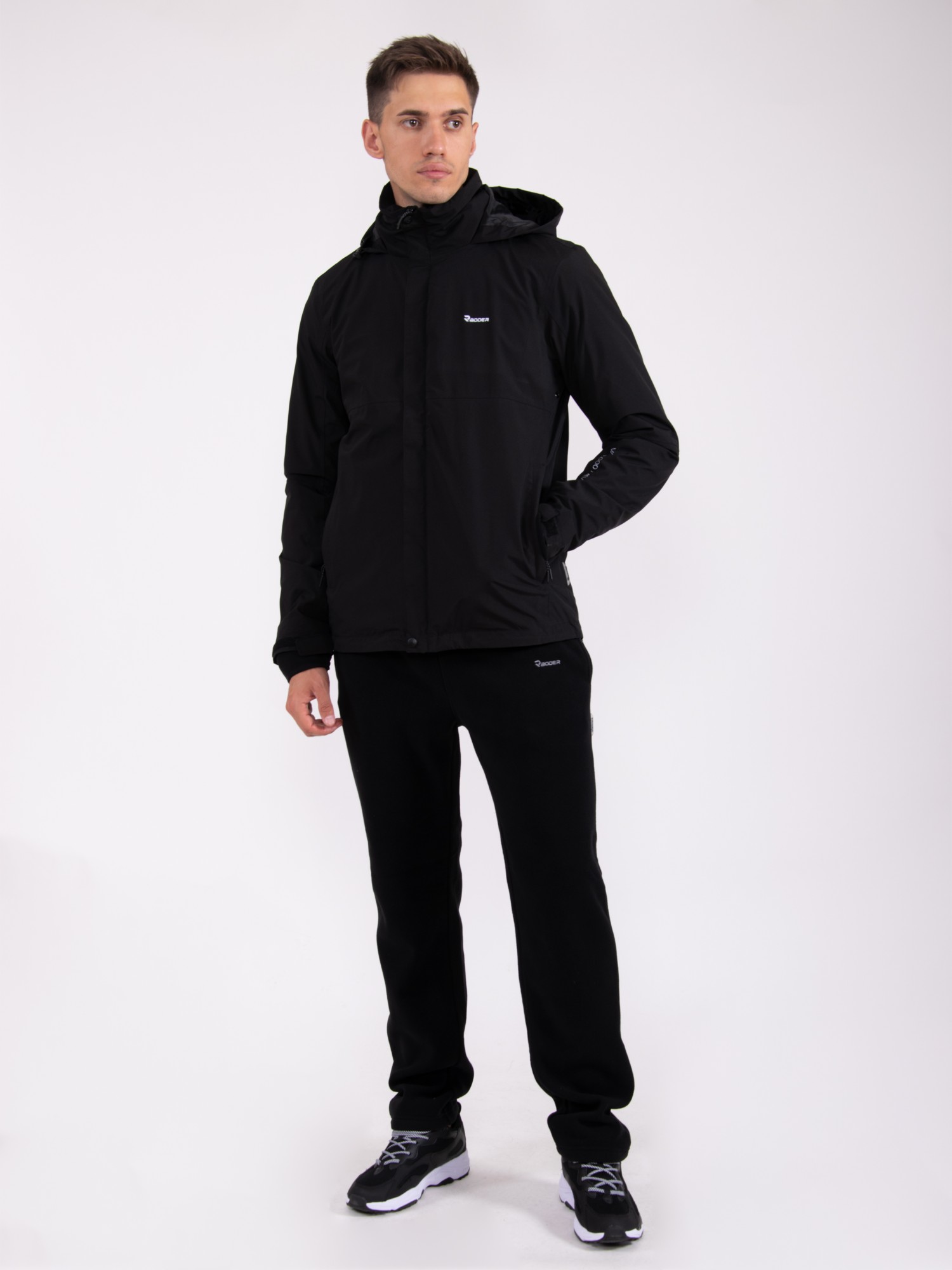 Куртка чоловіча 3 в 1 Radder Armstrong чорна 122132-010 изображение 5