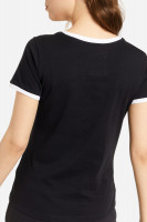 Футболка женская Kappa T-shirt черная 110738-99 изображение 3