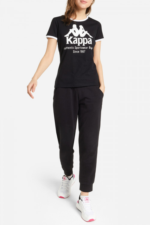 Футболка женская Kappa T-shirt черная 110738-99 изображение 4
