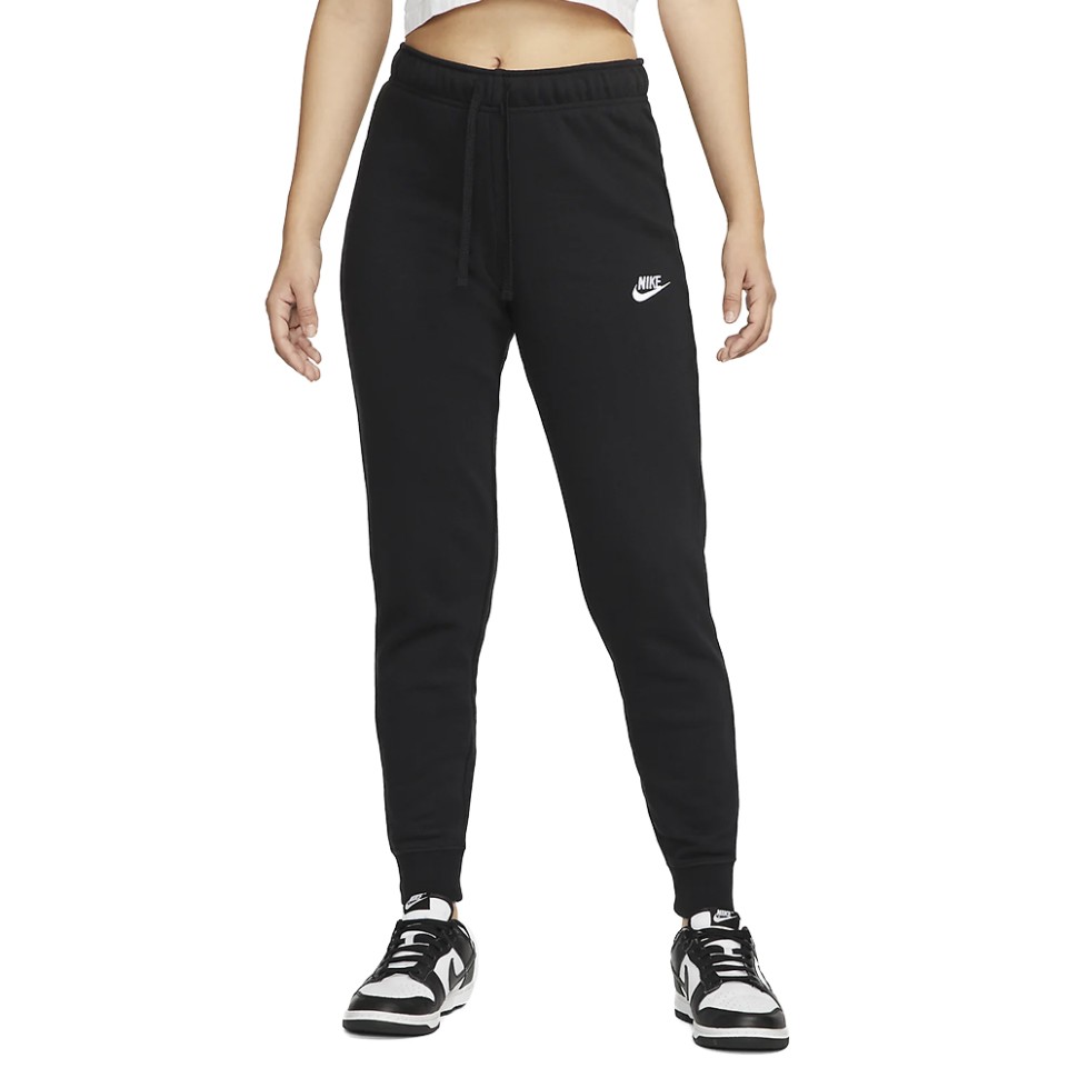 Штани жіночі Nike W Nsw Club Flc Mr Pant Tight чорні DQ5174-010 — фото 1
