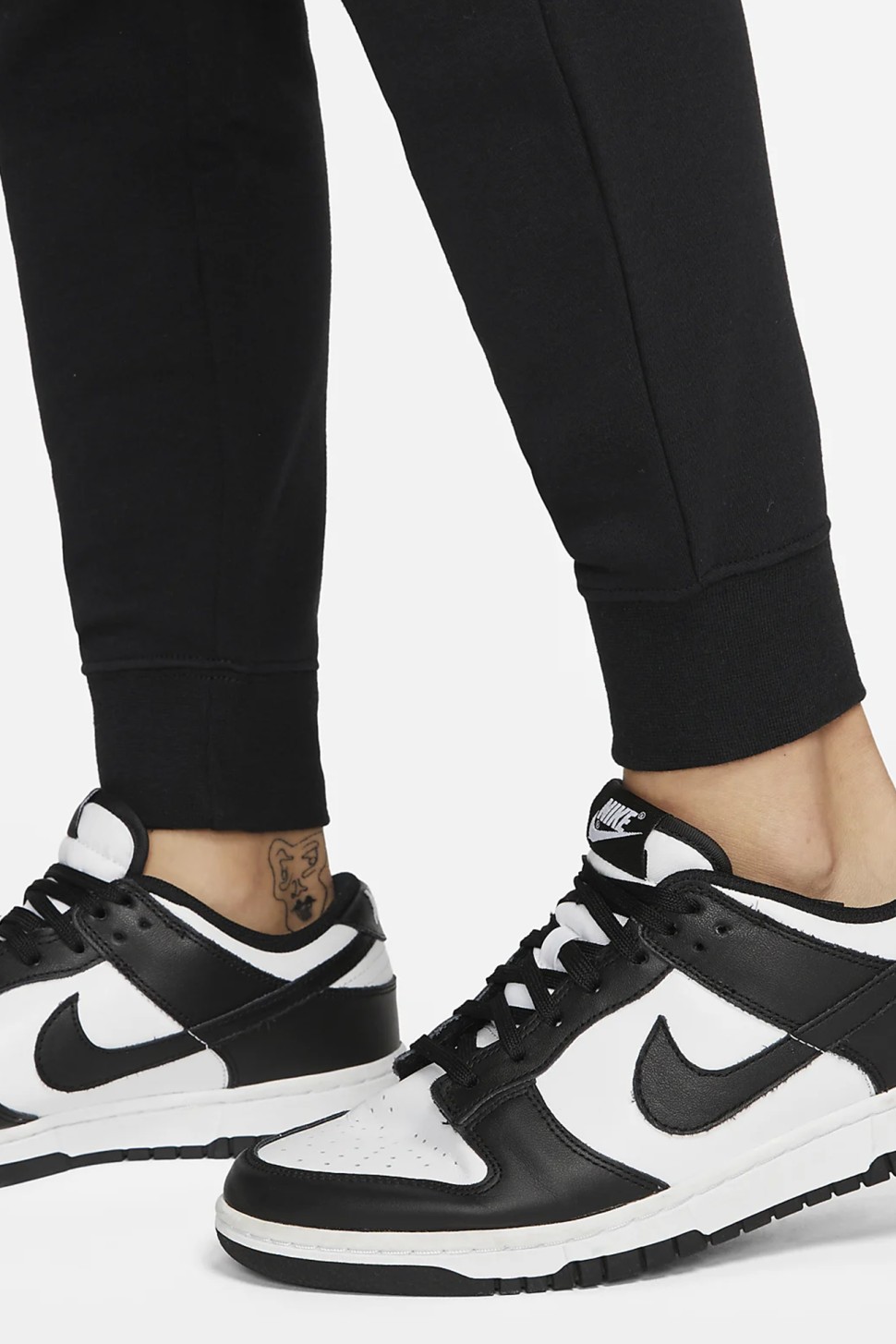 Штани жіночі Nike W Nsw Club Flc Mr Pant Tight чорні DQ5174-010 — фото 4