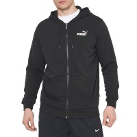 Толстовка мужская Puma ESS Small Logo FZ Hoodie черная 58670401 изображение 1