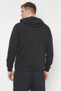Толстовка мужская Puma ESS Small Logo FZ Hoodie черная 58670401 изображение 3