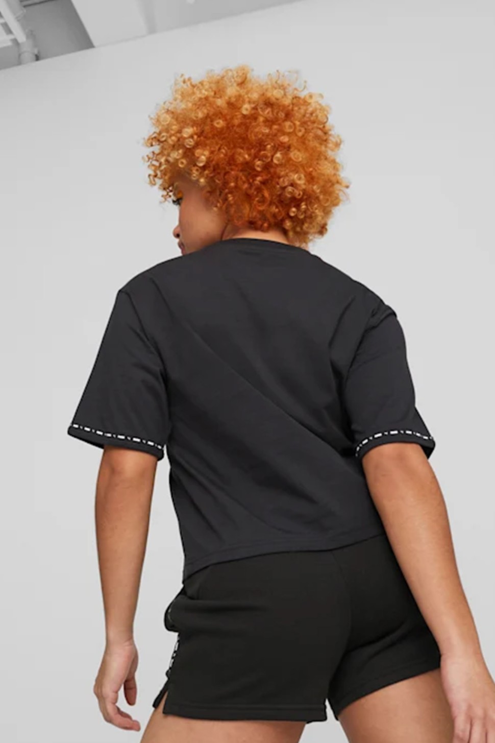 Футболка жіноча Puma PUMA POWER Tape Tee чорна 67362601 — фото 6