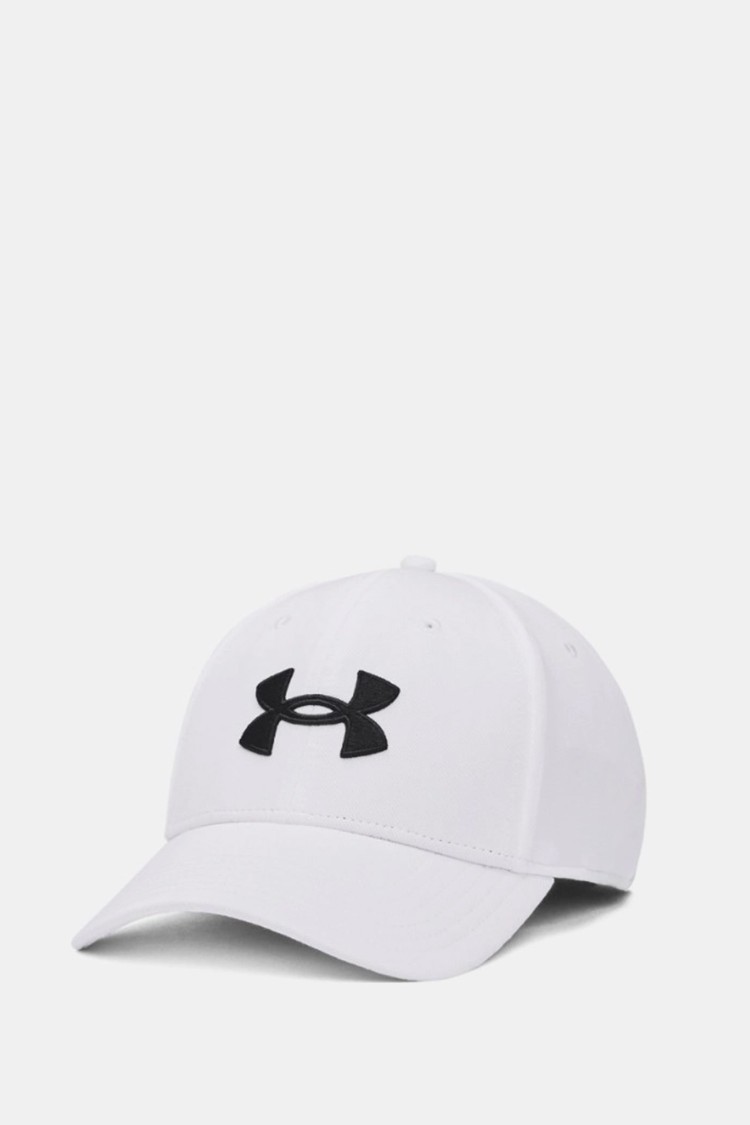 Бейсболка чоловіча Under Armour Men's UA Blitzing біла 1376700-100 изображение 2