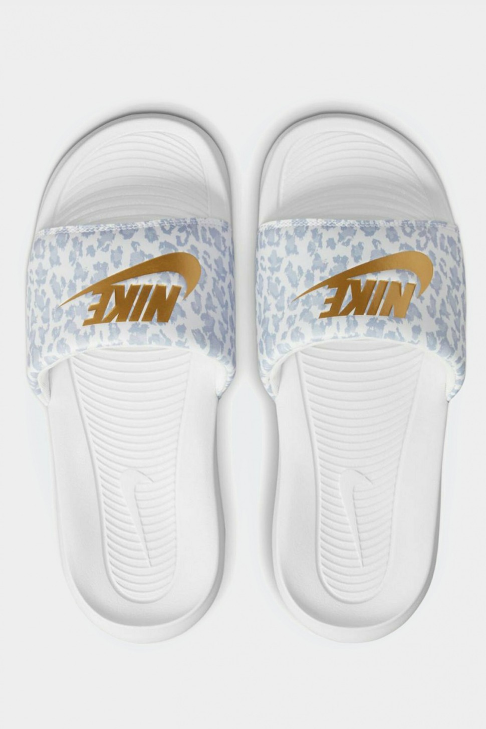 Пляжне взуття жіноче Nike W NIKE VICTORI ONE SLIDE PRINT біле CN9676-103 — фото 3