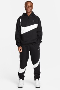 Штани чоловічі Nike M NK SWOOSH FLC PANT чорні DX0564-013 изображение 3