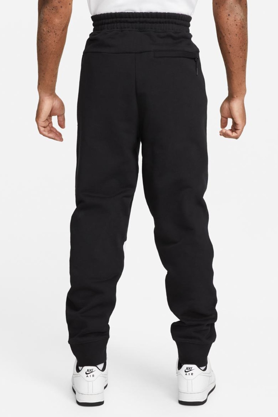 Штани чоловічі Nike M NK SWOOSH FLC PANT чорні DX0564-013 — фото 4