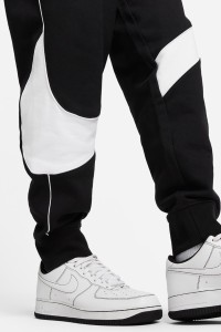 Штани чоловічі Nike M NK SWOOSH FLC PANT чорні DX0564-013 изображение 6
