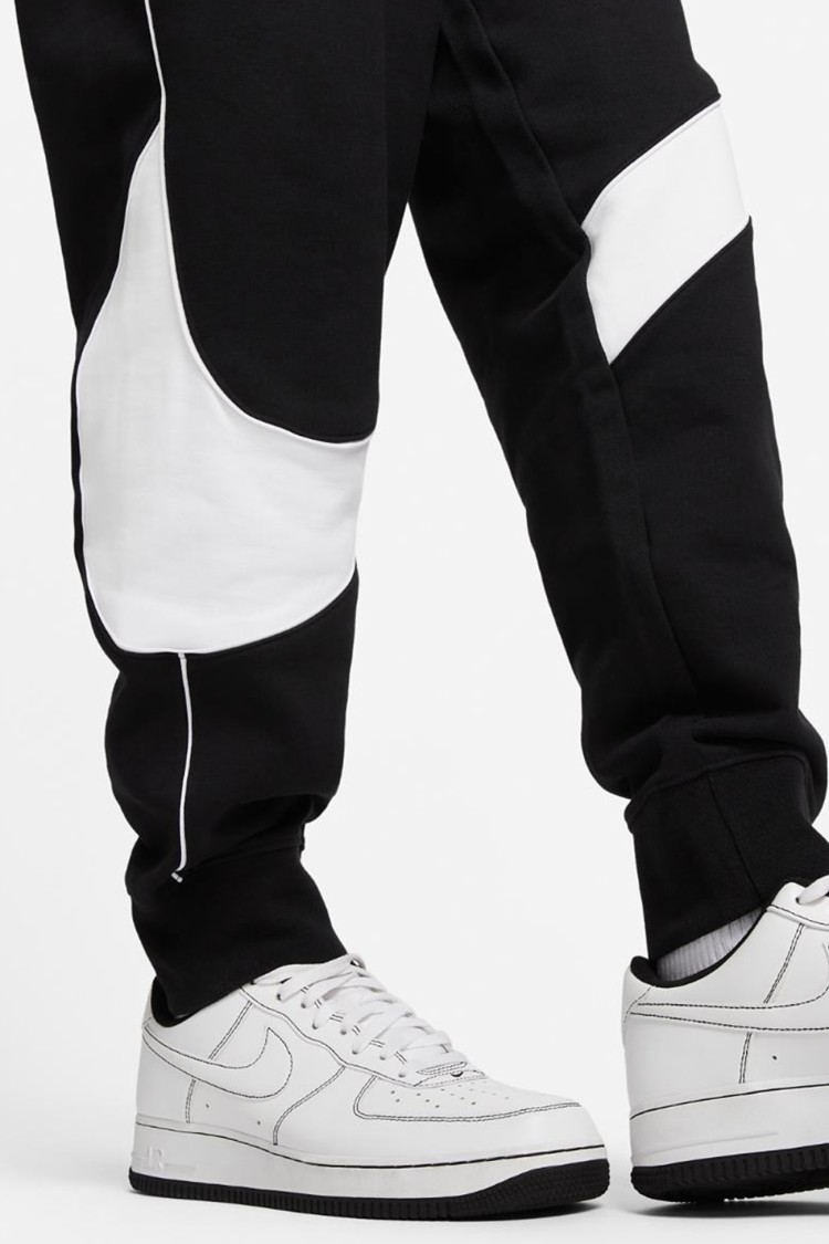 Штани чоловічі Nike M NK SWOOSH FLC PANT чорні DX0564-013 изображение 6