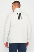 Куртка чоловіча Adidas BSC 3S INS JKT біла IK0504 изображение 3