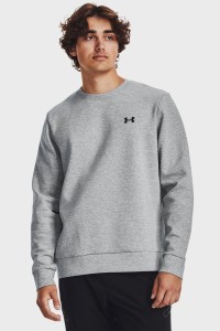 Толстовка мужская Under Armour UA Unstoppable Flc Crew серая 1381688-011 изображение 2