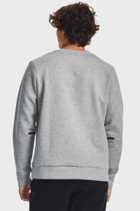 Толстовка мужская Under Armour UA Unstoppable Flc Crew серая 1381688-011 изображение 3