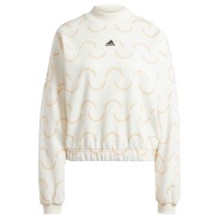 Толстовка жіноча Adidas W RES SWT молочна IN7334 изображение 1