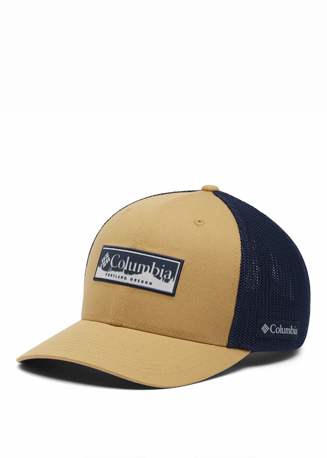 Бейсболка Columbia MESH BALL CAP бежева 1495921-292 — фото 2