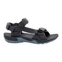 Сандалії чоловічі Jack Wolfskin LAKEWOOD RIDE SANDAL M чорні 4019021-6230 изображение 2