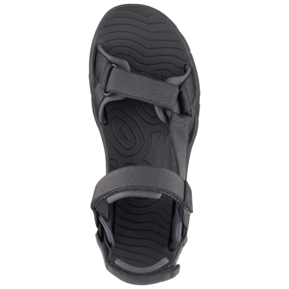 Сандалії чоловічі Jack Wolfskin LAKEWOOD RIDE SANDAL M чорні 4019021-6230 изображение 7