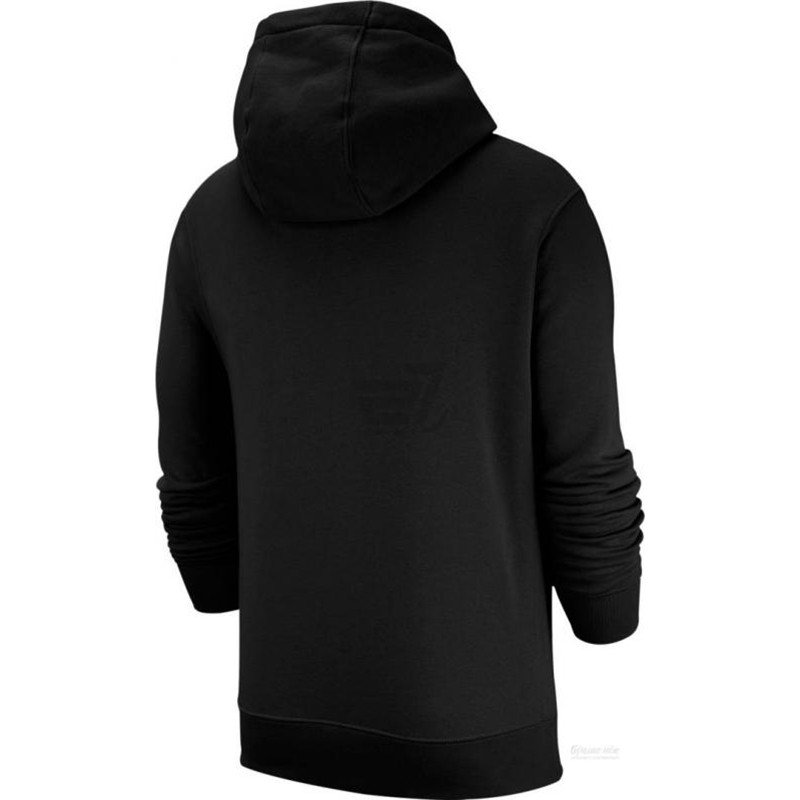 Толстовка чоловіча Nike Nsw Jdi Fz Fleece Bstr чорна BV5068-010  изображение 3
