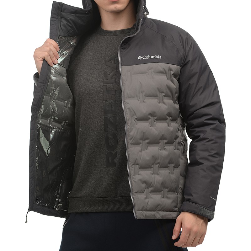 Куртка пуховая мужская Columbia Grand Trek Down Jacket серая 1864522-023 — фото 3 — Sport City Куртка пуховая мужская Columbia Grand Trek Down Jacket серая 1864522-023 — фото 3