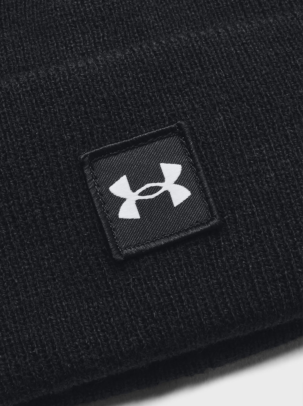 Шапка чоловіча Under Armour UA Halftime Shallow Cuff чорна 1379990-001 изображение 3