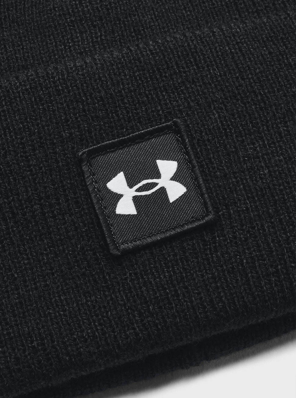 Шапка чоловіча Under Armour UA Halftime Shallow Cuff чорна 1379990-001 — фото 3