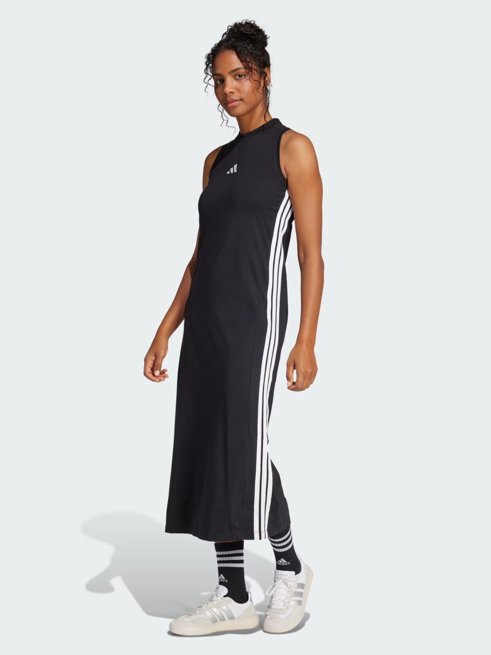 Сукня жіноча Adidas W 3S SJ DRE чорна JE1208 — фото 2
