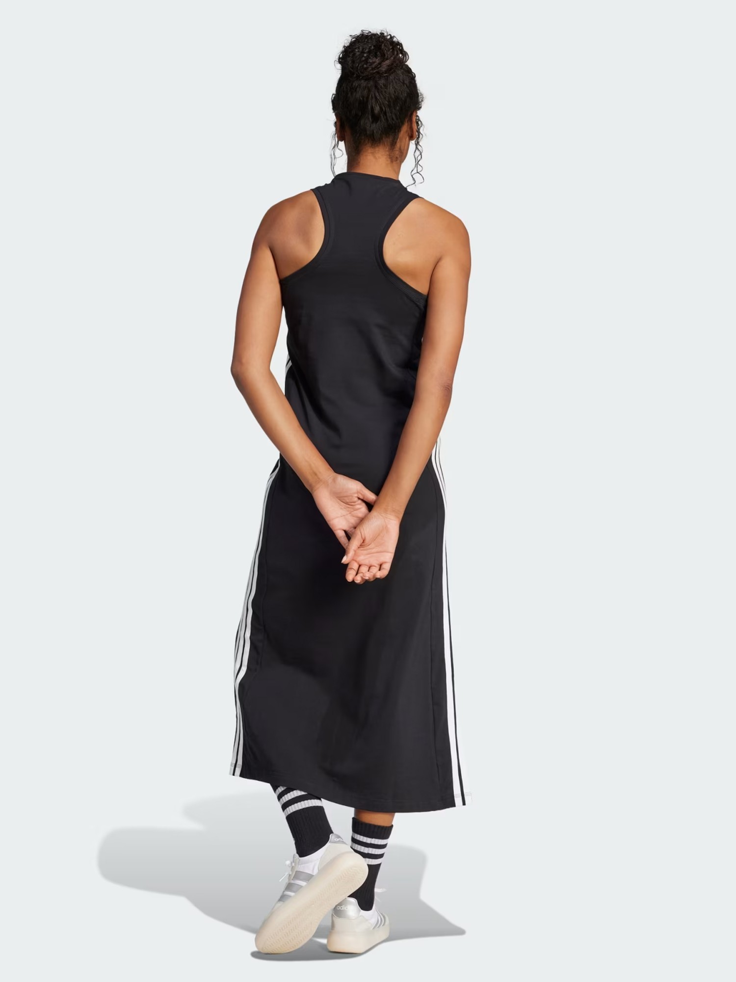 Платье женское Adidas W 3S SJ DRE черное JE1208 изображение 3