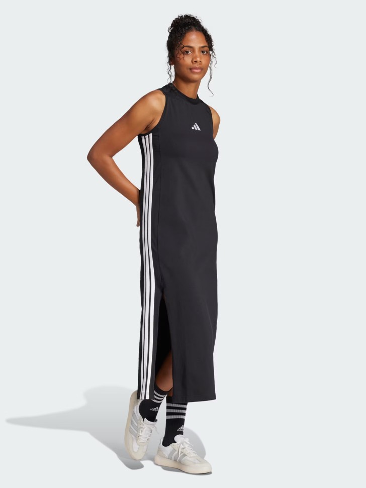 Платье женское Adidas W 3S SJ DRE черное JE1208 изображение 4