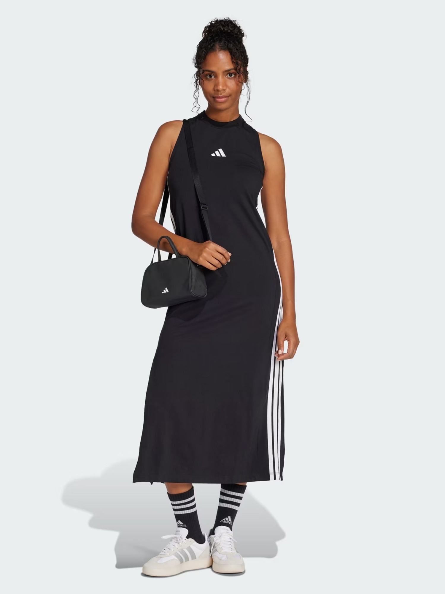 Платье женское Adidas W 3S SJ DRE черное JE1208 изображение 5