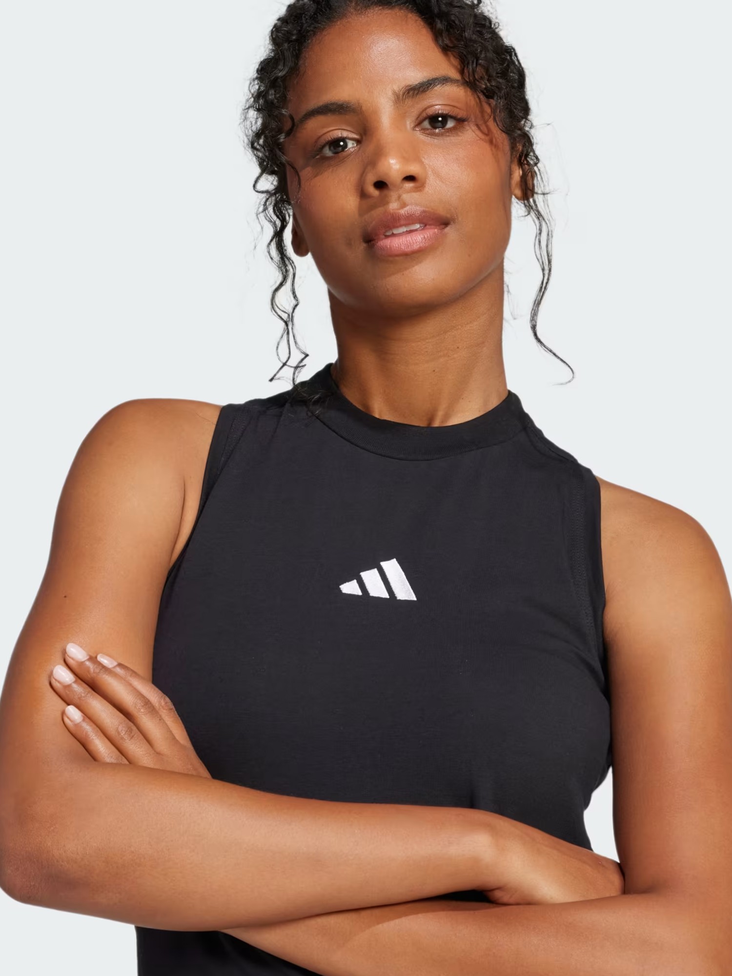 Платье женское Adidas W 3S SJ DRE черное JE1208 изображение 7