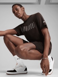 Футболка чоловіча Puma PUMA SPORT Graphic Tee чорна 68461701 изображение 4