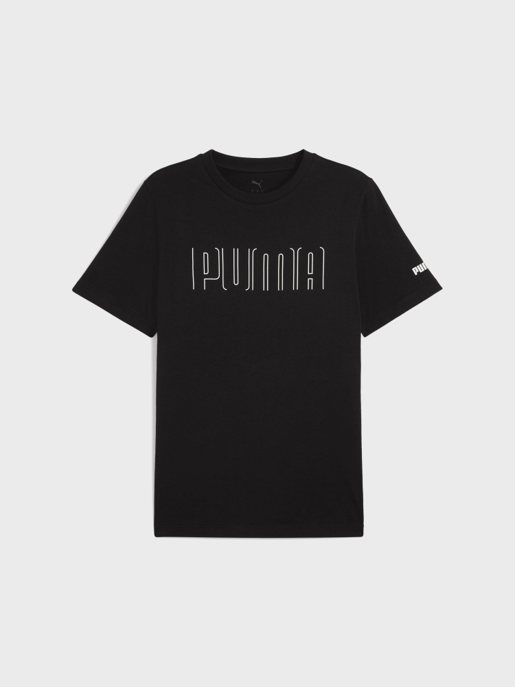 Футболка чоловіча Puma PUMA SPORT Graphic Tee чорна 68461701 изображение 5